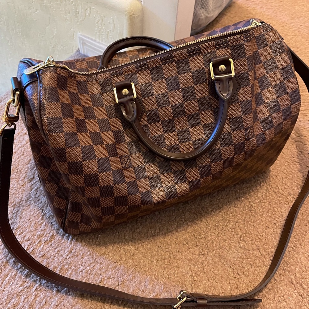 Authentic louis vuitton speedy bandouliere 35!